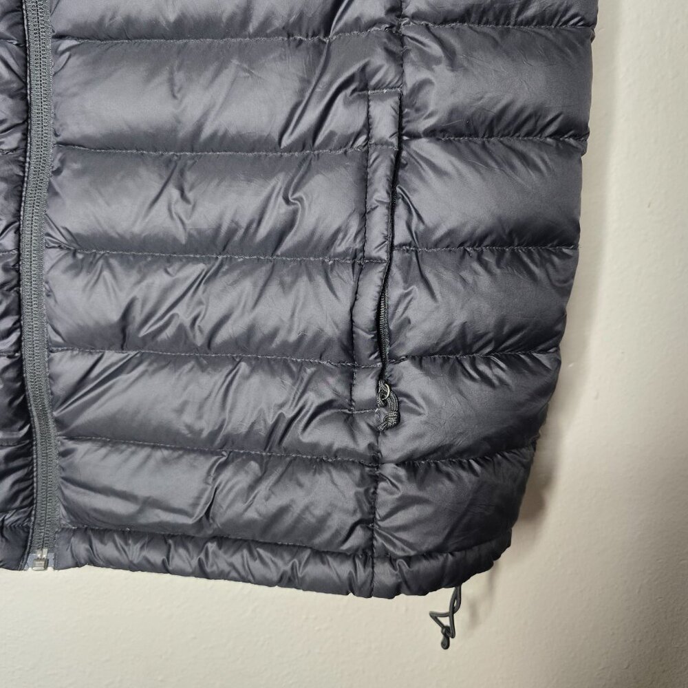 Red Head Brand Co Mens Duck Down Puffer Vest Large Black Full Zip Up Pockets - Picture 5 of 8